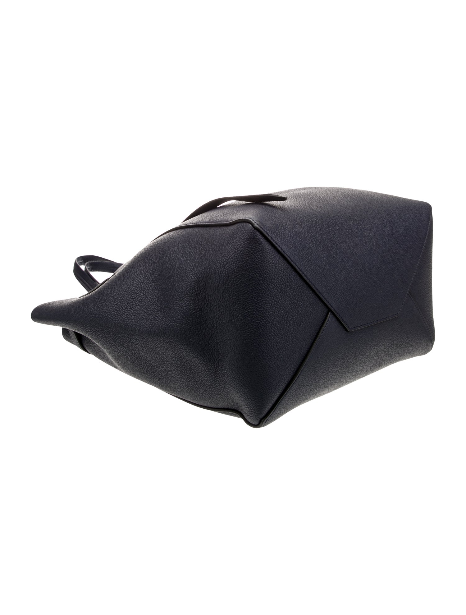Celine Leather Cabas Phantom Small